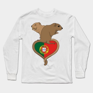 Gerbil Portugal (light) Long Sleeve T-Shirt